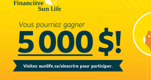 5 000 $ en produits de la Financière Sun Life
