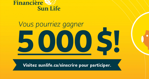 5 000 $ en produits de la Financière Sun Life