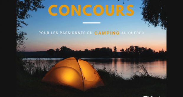 500 $ en chèque-cadeau Camping Québec