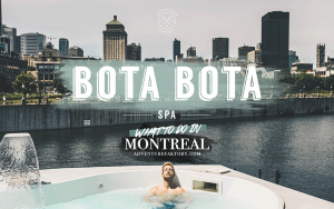 Une journée complète pour deux au spa sur-l'eau Bota Botta