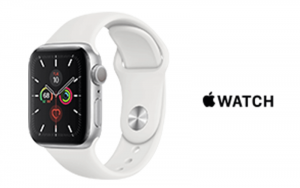 Gagnez une Apple Watch Series 5 GPS (Valeur de 529$)