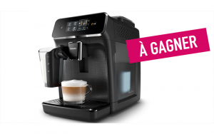 Machines a Espresso LatteGo de Philips + 2kg de café