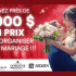 5 000 $ en prix pour organiser votre mariage de rêve