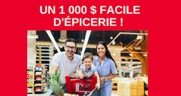 Gagnez Un 1 000 $ Facile d’épicerie grâce à IGA