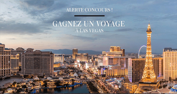 Gagnez Un voyage de 3 jours pour deux à Las Vegas