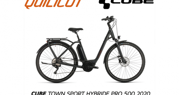 Un vélo CUBE Town Sport Hybride Pro 500 2020 (Valeur de 4200$)