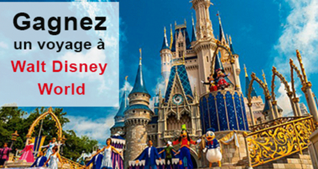 Gagnez des Forfaits vacances au Walt Disney World Resort