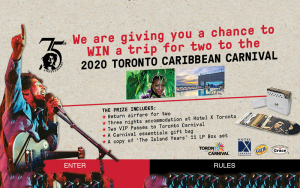 Gagnez un Voyage pour 2 à Toronto pour le Festival Caribana