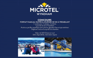Séjour en famille au Microtel Mont-Tremblant