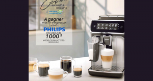 Une machine espresso LatteGo Philips (Valeur de 1000 $)