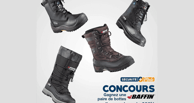 Une paire de bottes Baffin de votre choix