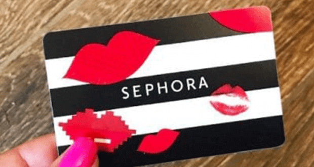 Une carte cadeau Sephora de 200$