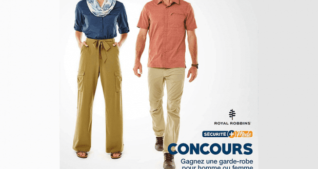 Une garde-robe Royal Robbins au choix