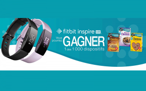 1 000 dispositifs de suivi de mise en forme Fitbit Inspire
