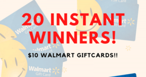 20 Cartes cadeaux Walmart de 10 $