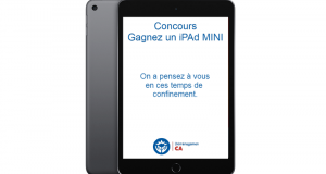 Gagnez un iPad Mini (Valeur de 530$ CAD)