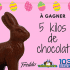 Gigantesque lapin en chocolat pour Pâques - 5 kilos