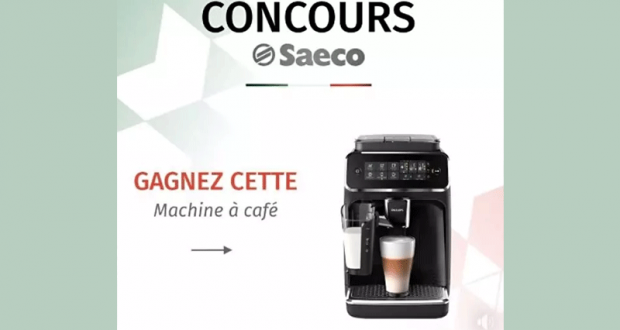 Une machine à café Saeco