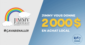 2000$ de certificats-cadeaux pour des achats locaux