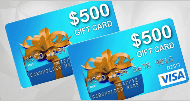 Carte-cadeau Visa de 500 $ et des produits Durex