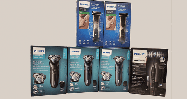 Des outils de soins personnels de Philips