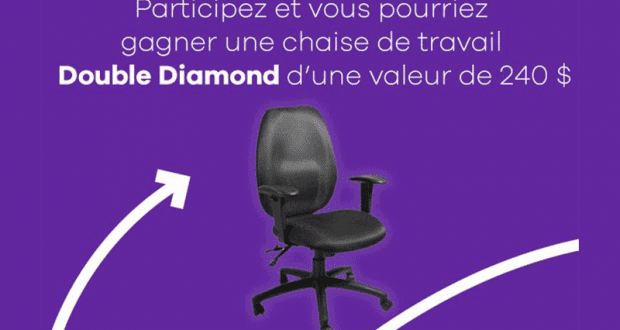 Un Fauteuil de travail Double Diamond