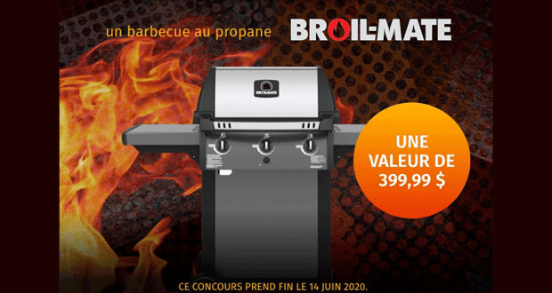 Un barbecue au propane Broil-Mate