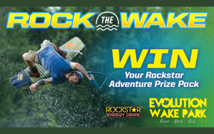 Un pack Rockstar planche Wake Surf (Valeur de 1460$)
