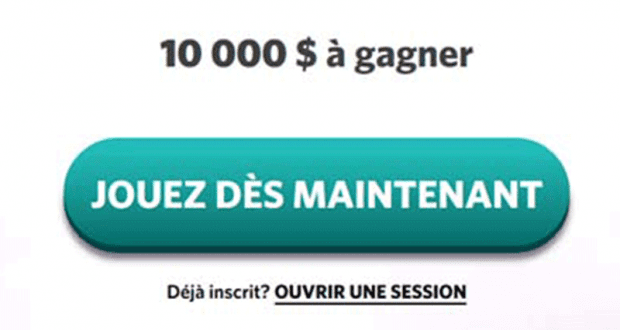 10 000 $ à gagner