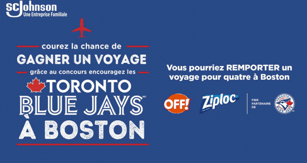 Gagnez un Voyage pour 4 à Boston (Valeur de 5700 $)