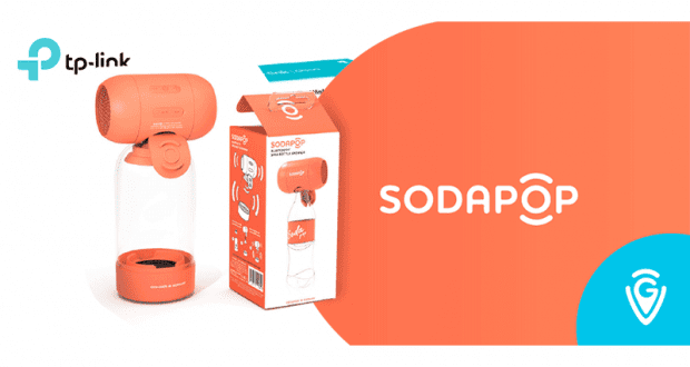 Un haut-parleur portatif SodaPop