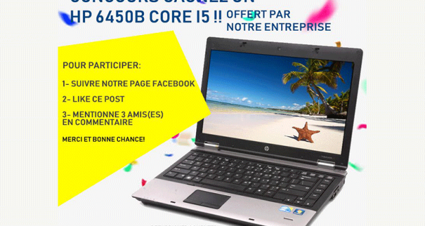 Un laptop HP 6450B Core i5