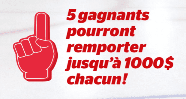 Gagnez jusqu’à 1000$