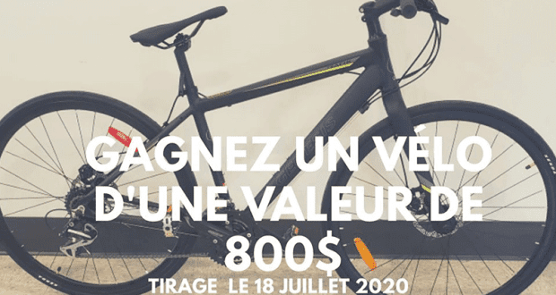 Gagnez un Vélo de 800$