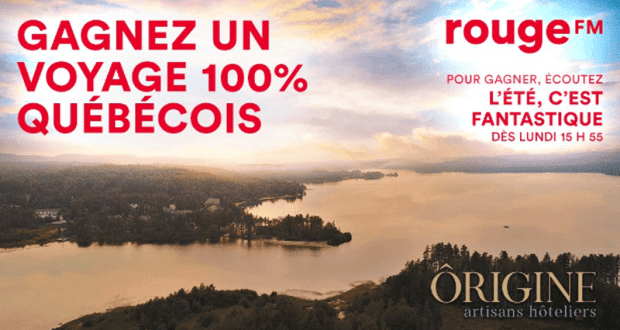 Gagnez un voyage 100 % québécois