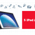 5 iPad Air de 10.5 po 256Go et 5 étuis protecteurs