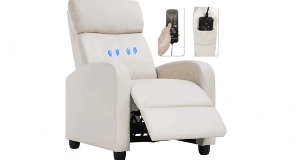 Fauteuil de massage inclinable