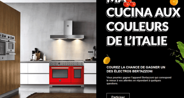 Gagnez un des électros Bertazzoni de votre choix