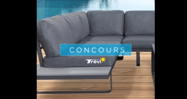 Gagnez un ensemble de salon extérieur Trévi (Valeur de 2399$)