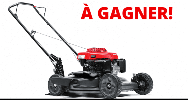 Gagnez une tondeuse Honda