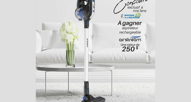 Un aspirateur rechargeable Airstream Vacuums