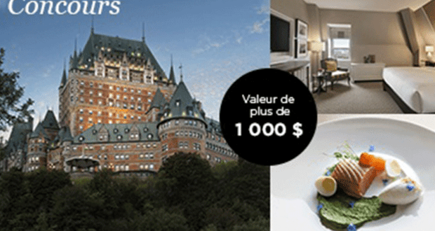 Un séjour au Fairmont Le Château Frontenac