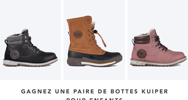 Une paire de botte Kuiper pour enfants