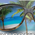 Une paire de lunettes solaires Maui Jim