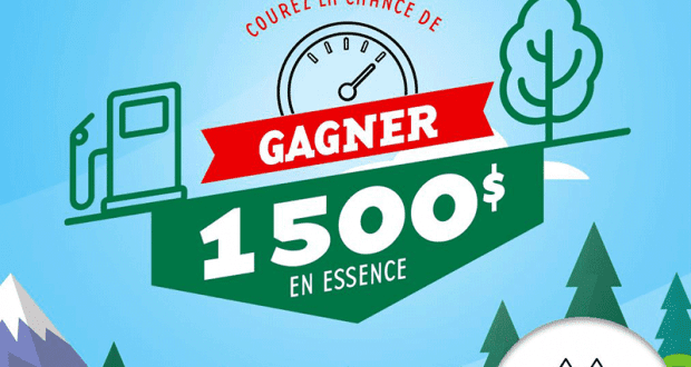 1500$ en cartes-cadeaux ESSO