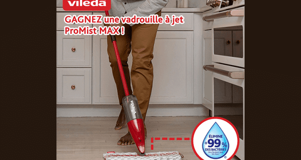 Gagnez une vadrouille à jet ProMist Max (5 gagnants)