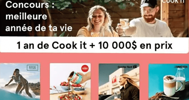 Près de 10 000$ en prix à gagner