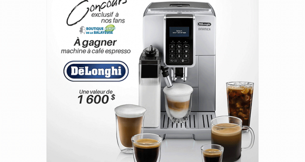 Une machine à café espresso De'Longhi de 1600$