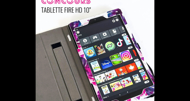 Une tablette Fire HD 10 - 32 Go