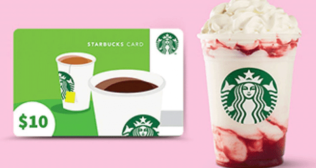 Gagnez 10 cartes-cadeaux Starbucks